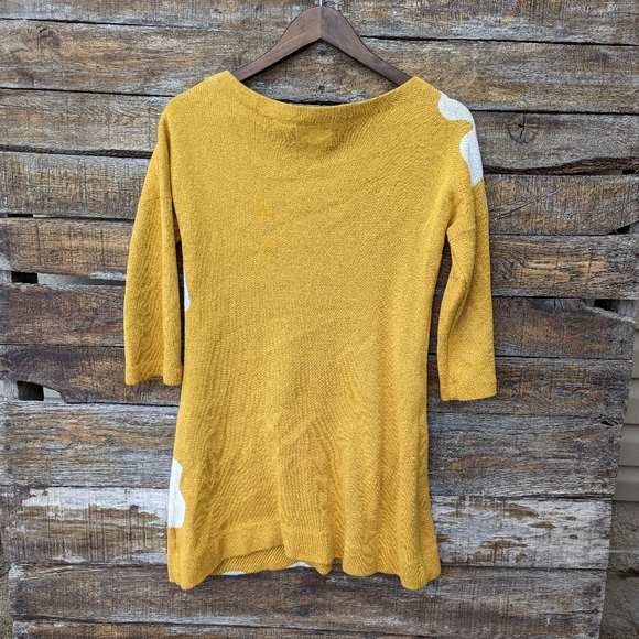 Anthro Field Flower Poppy Sweater Dress - Picture 6 of 8